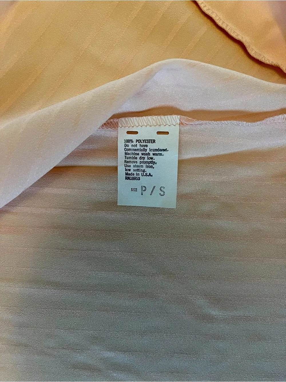 Vintage sheer lightweight